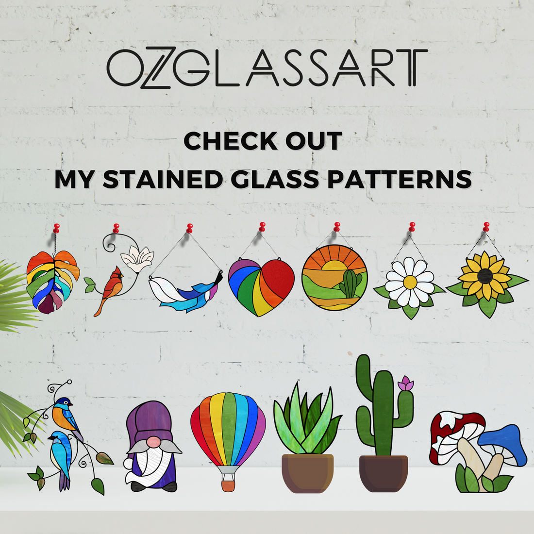 Free Stained Glass Patterns printable