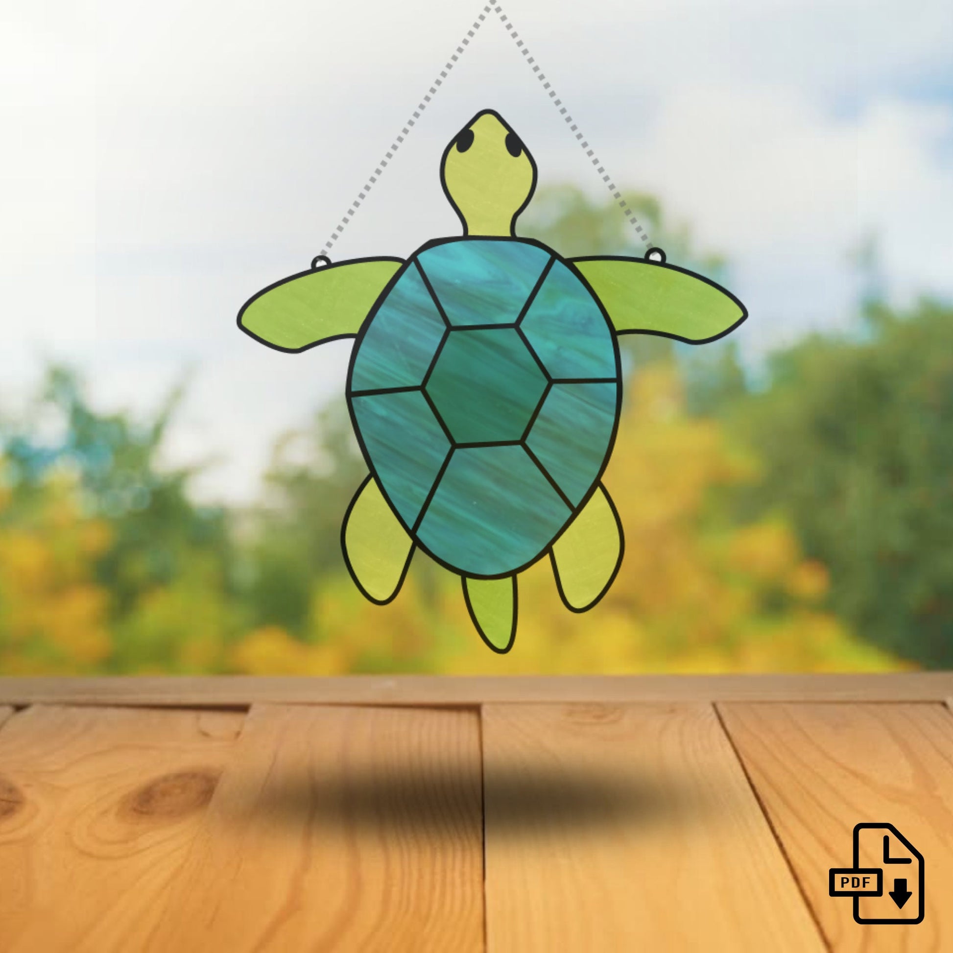 Turtle Stained Glass Patterns